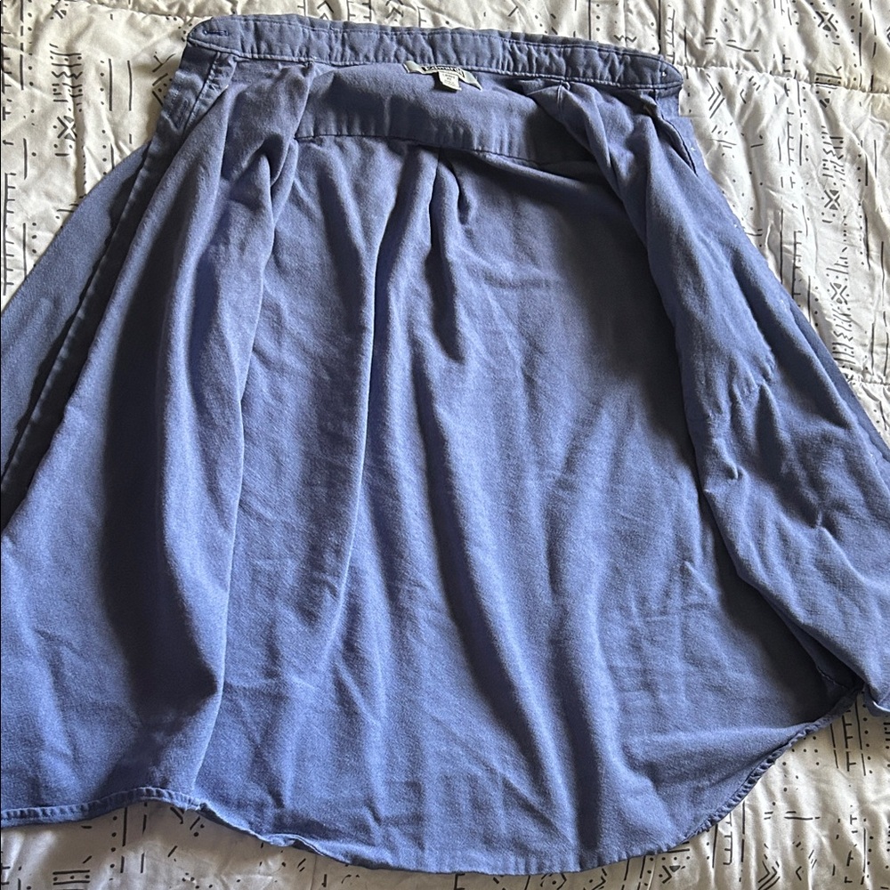 Blue Button-Up Shirt - Picture 4 of 6